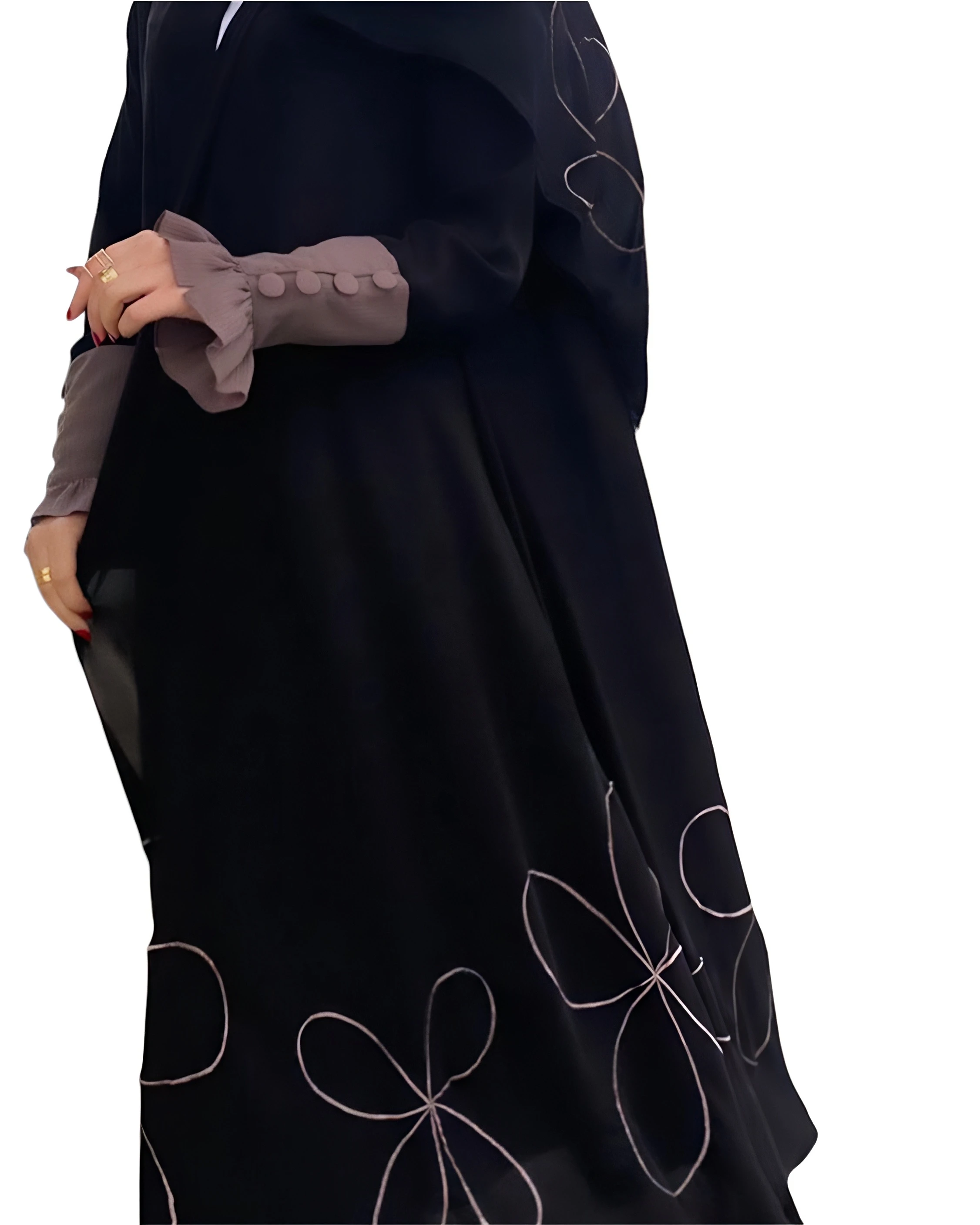 Cloche style abaya