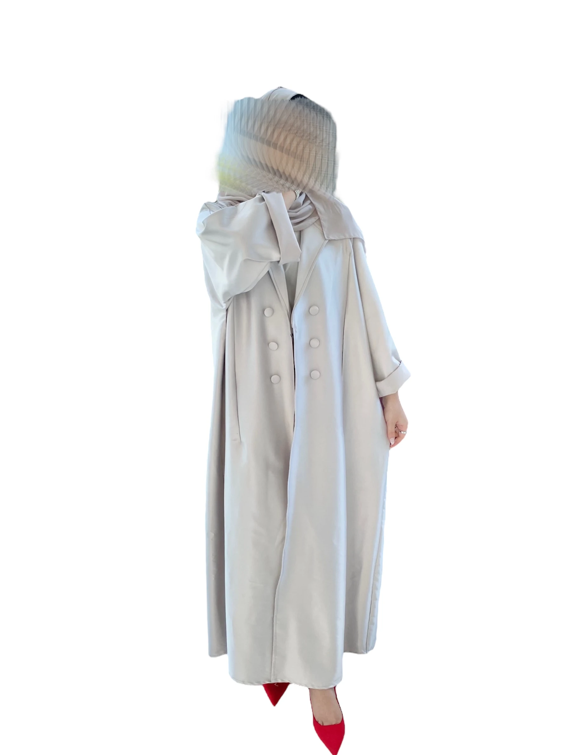 Plain formal abaya