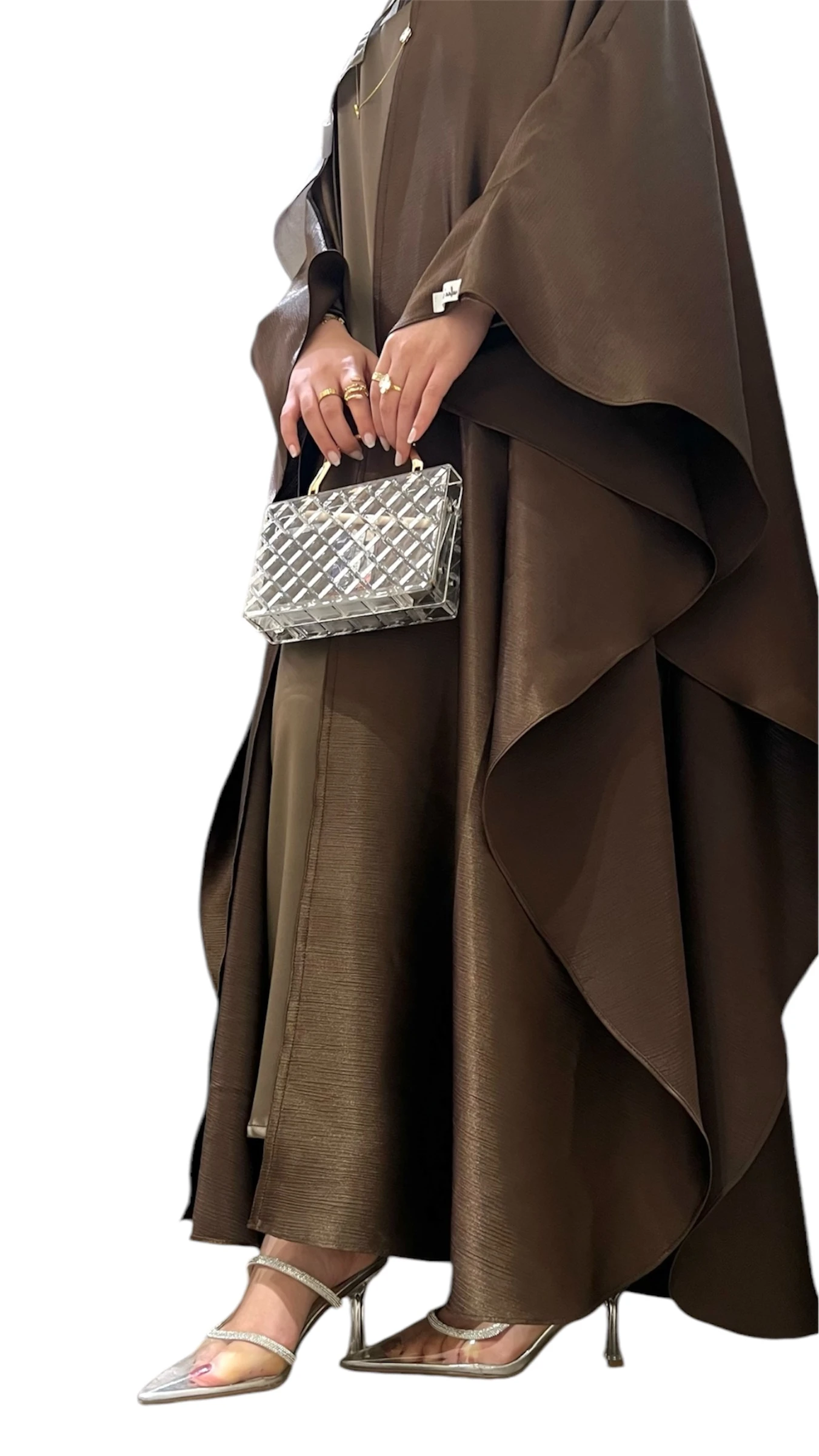 Very elegant two-piece abaya